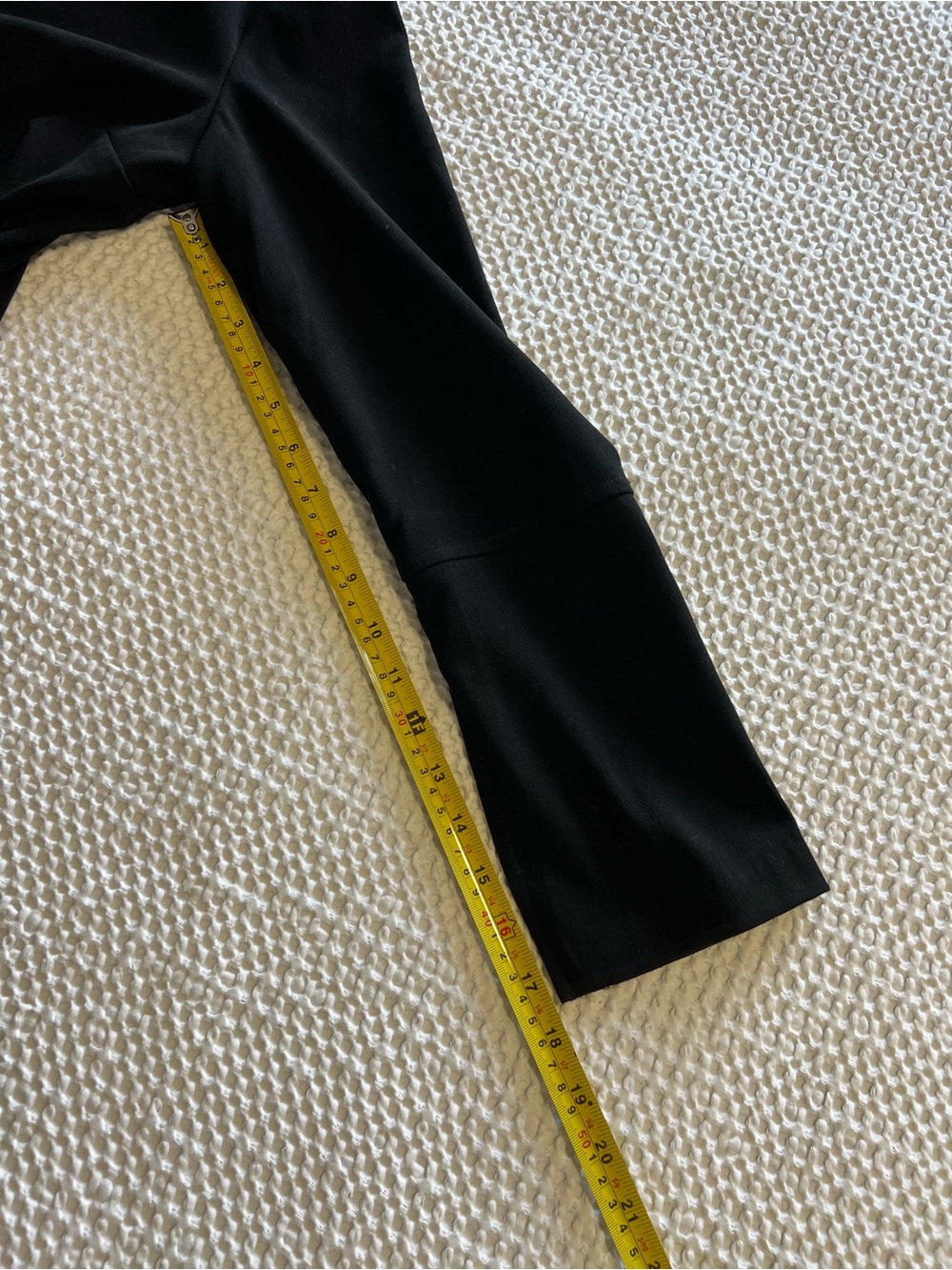 Abrams Black Tailored Button-Front Blazer Flared Sleeves Y2K-38 Large - Picture 15 of 15